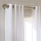 European Flax Linen Grommet Curtain