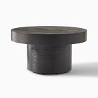 Volume Round Pedestal Coffee Table (30&quot;) - Wood