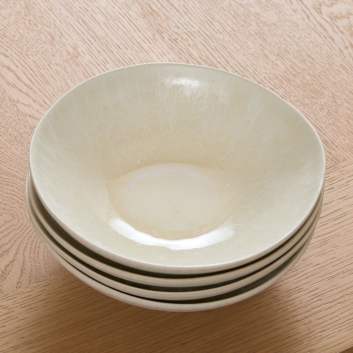 Oyku Stoneware Pasta Bowl Sets