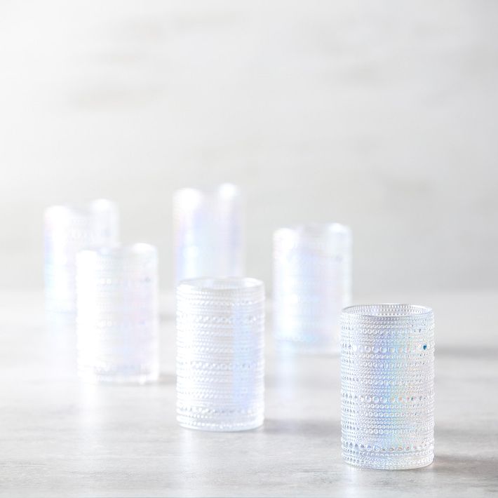 Jupiter Beaded Tall Drinking Glasses (Set of 6)
