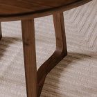 Silas Solid Wood Round Dining Table (48&quot;)