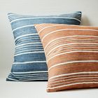 Silk Stripe Pillow Cover