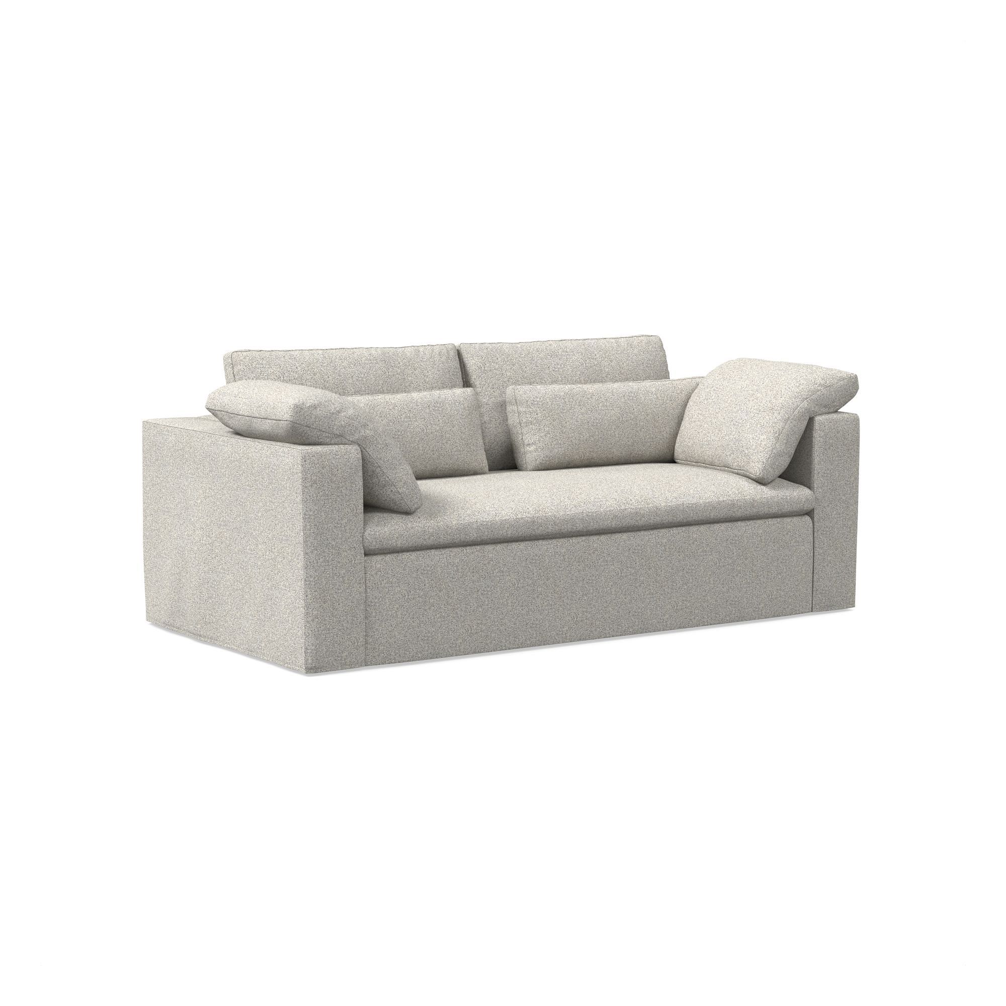 Harmony Modular Skirted Slipcover Sofa (82"–92") | West Elm