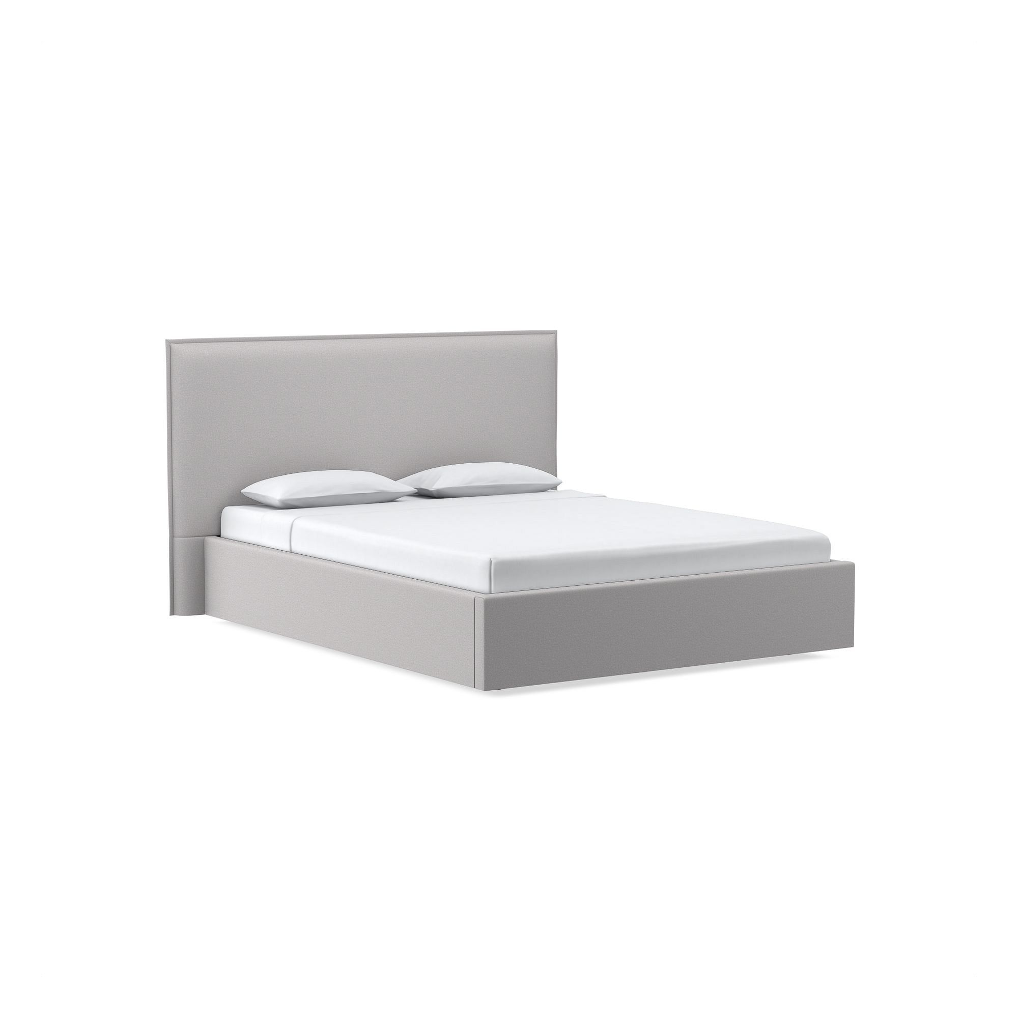 Freya Flange Low Profile Bed | West Elm