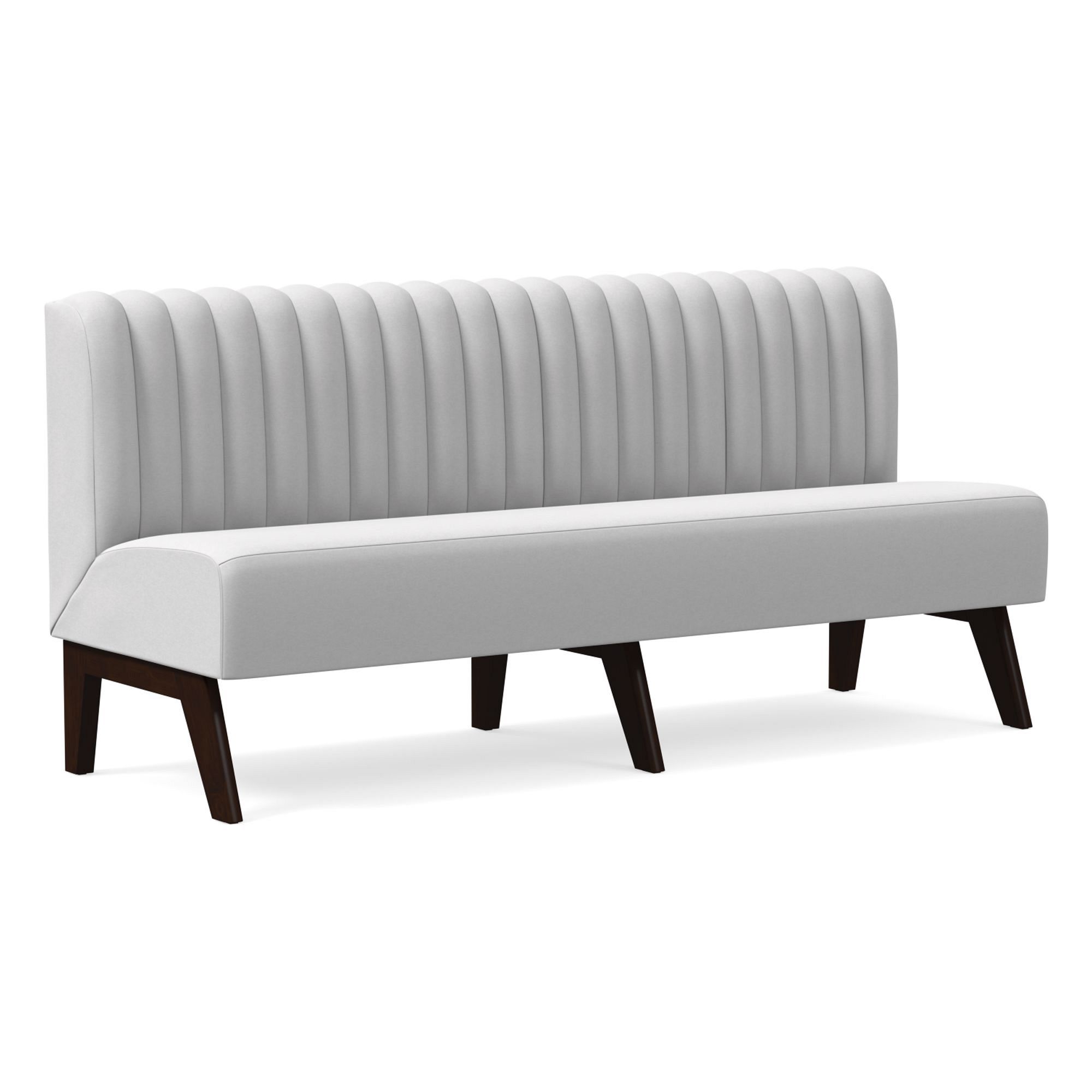 Novak Banquette - Vertical Channel Tufting | West Elm