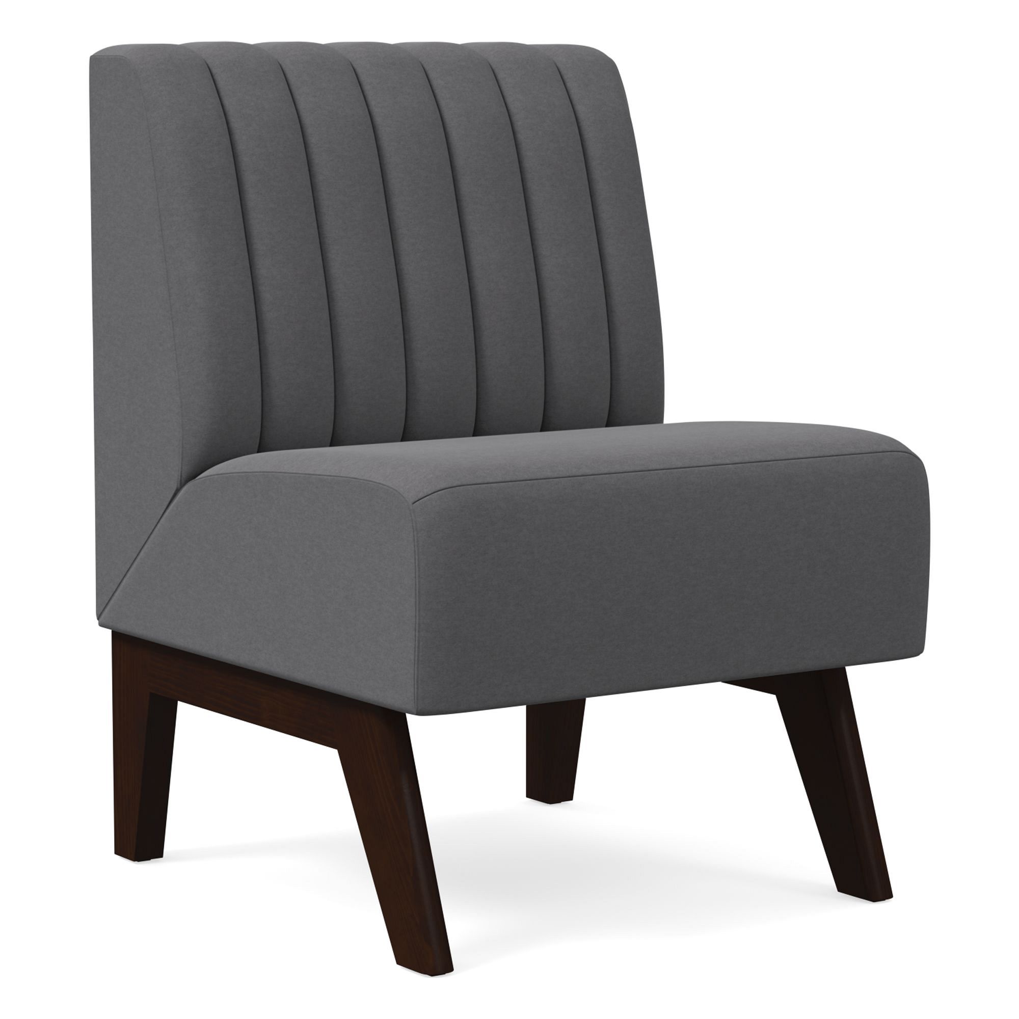 Novak Banquette - Vertical Channel Tufting | West Elm