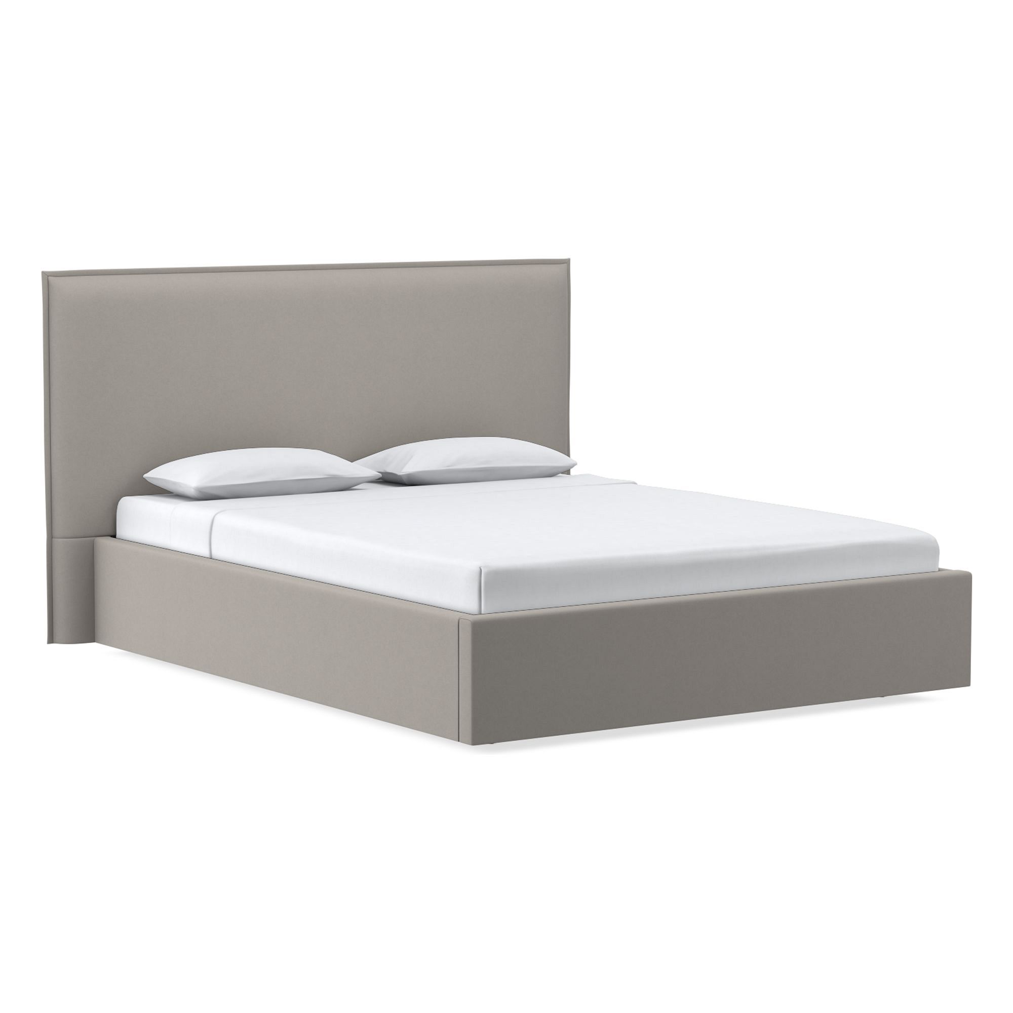 Freya Flange Low Profile Bed | West Elm