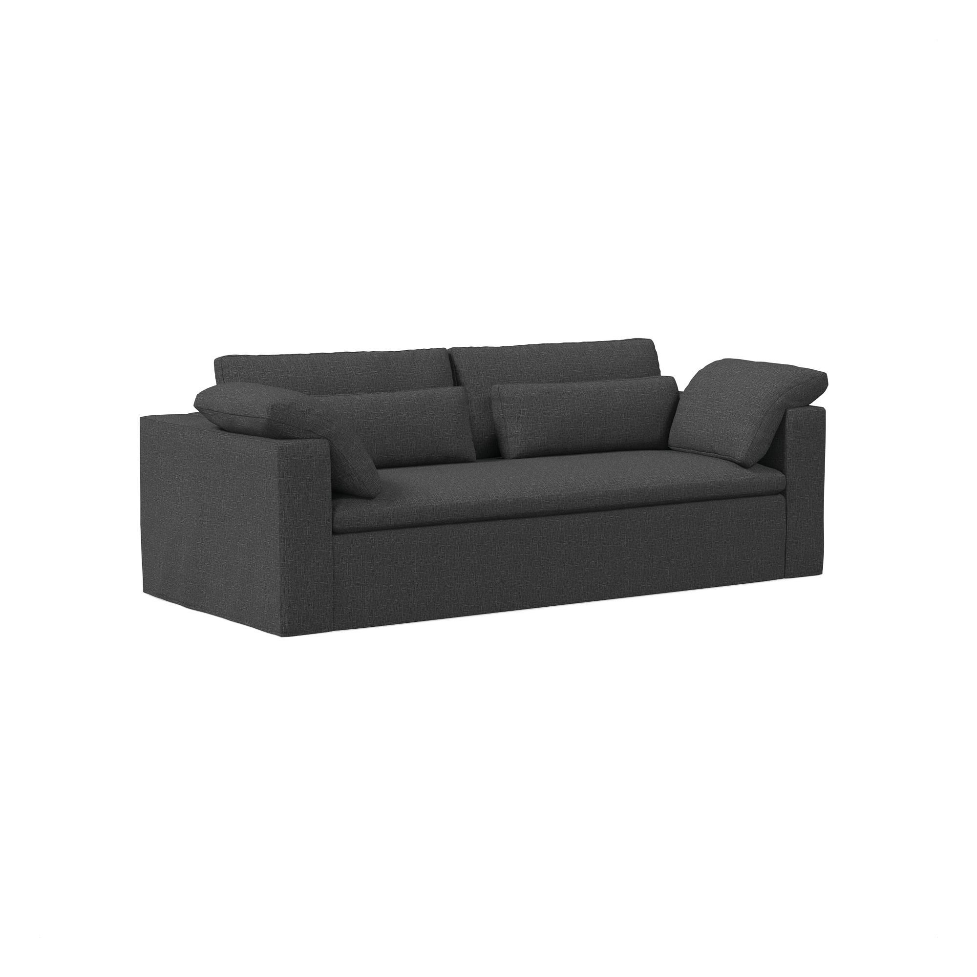 Harmony Modular Skirted Slipcover Sofa (82"–92") | West Elm