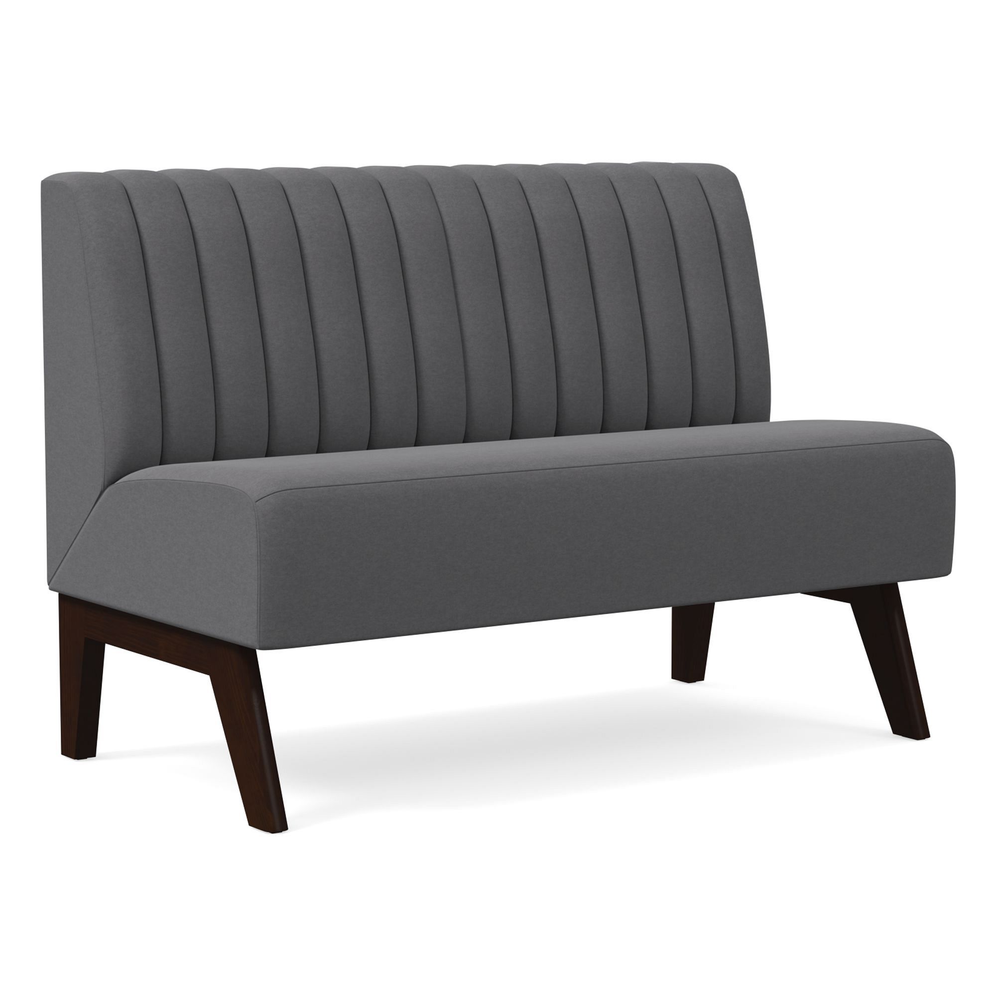 Novak Banquette - Vertical Channel Tufting | West Elm