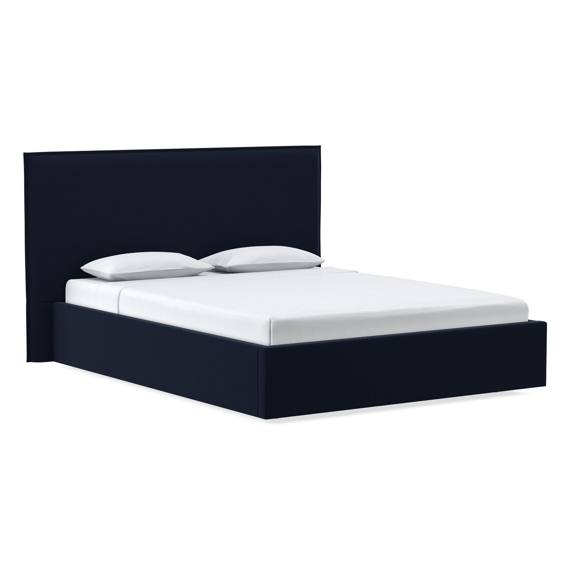 Freya Flange Low Profile Bed | West Elm