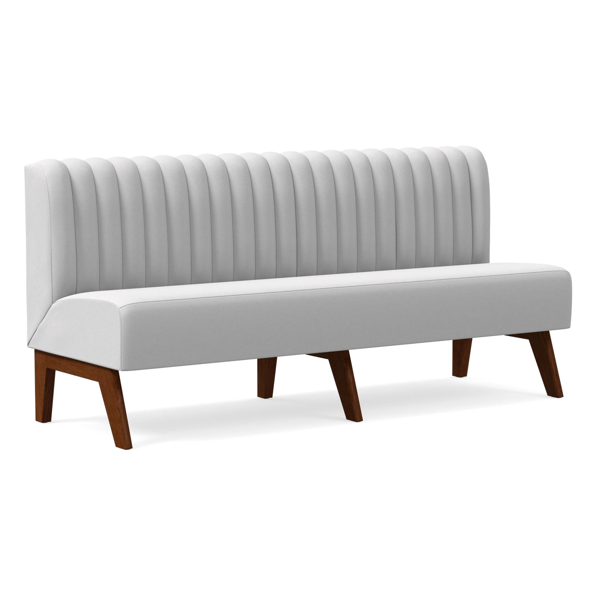 Novak Banquette - Vertical Channel Tufting | West Elm