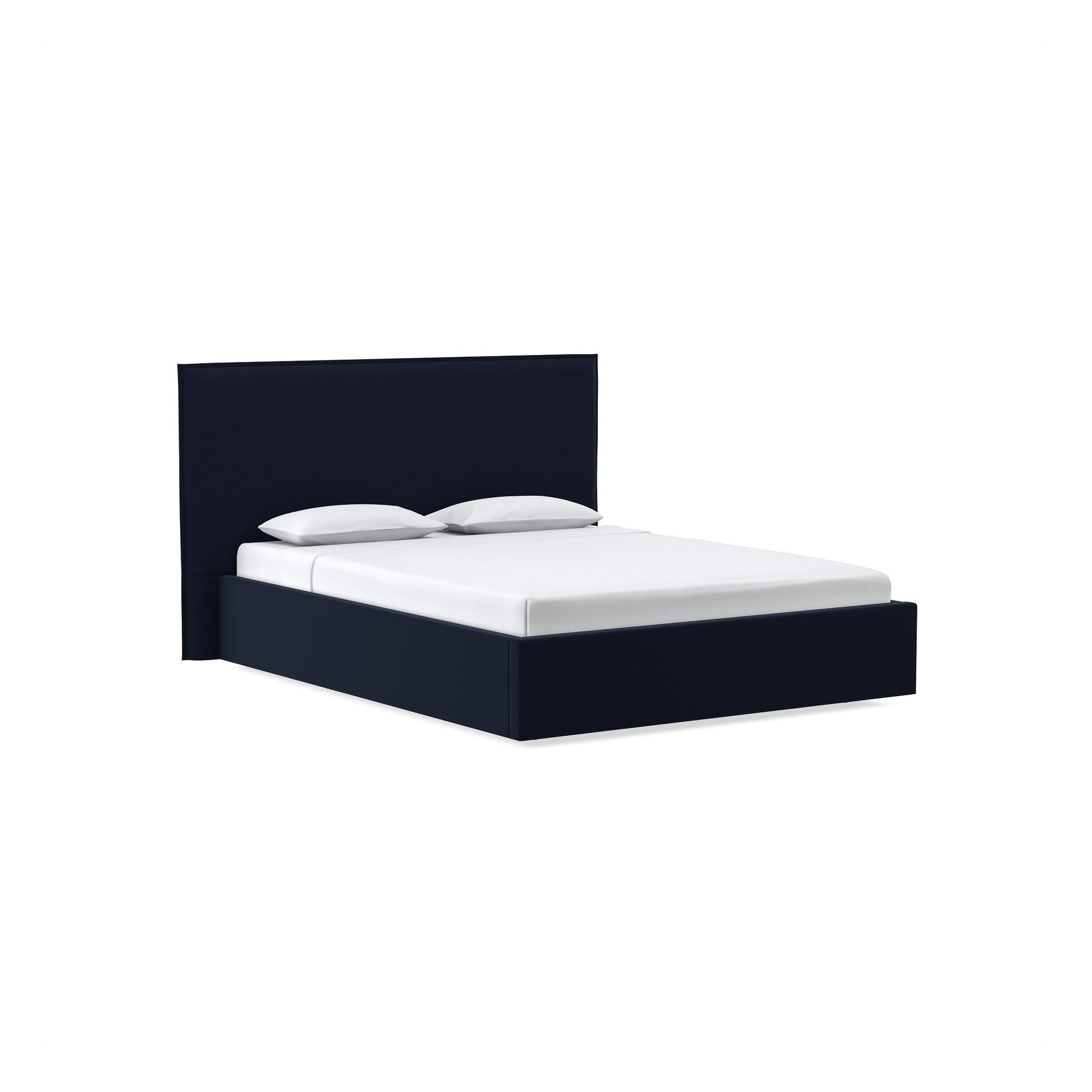 Freya Flange Low Profile Bed | West Elm