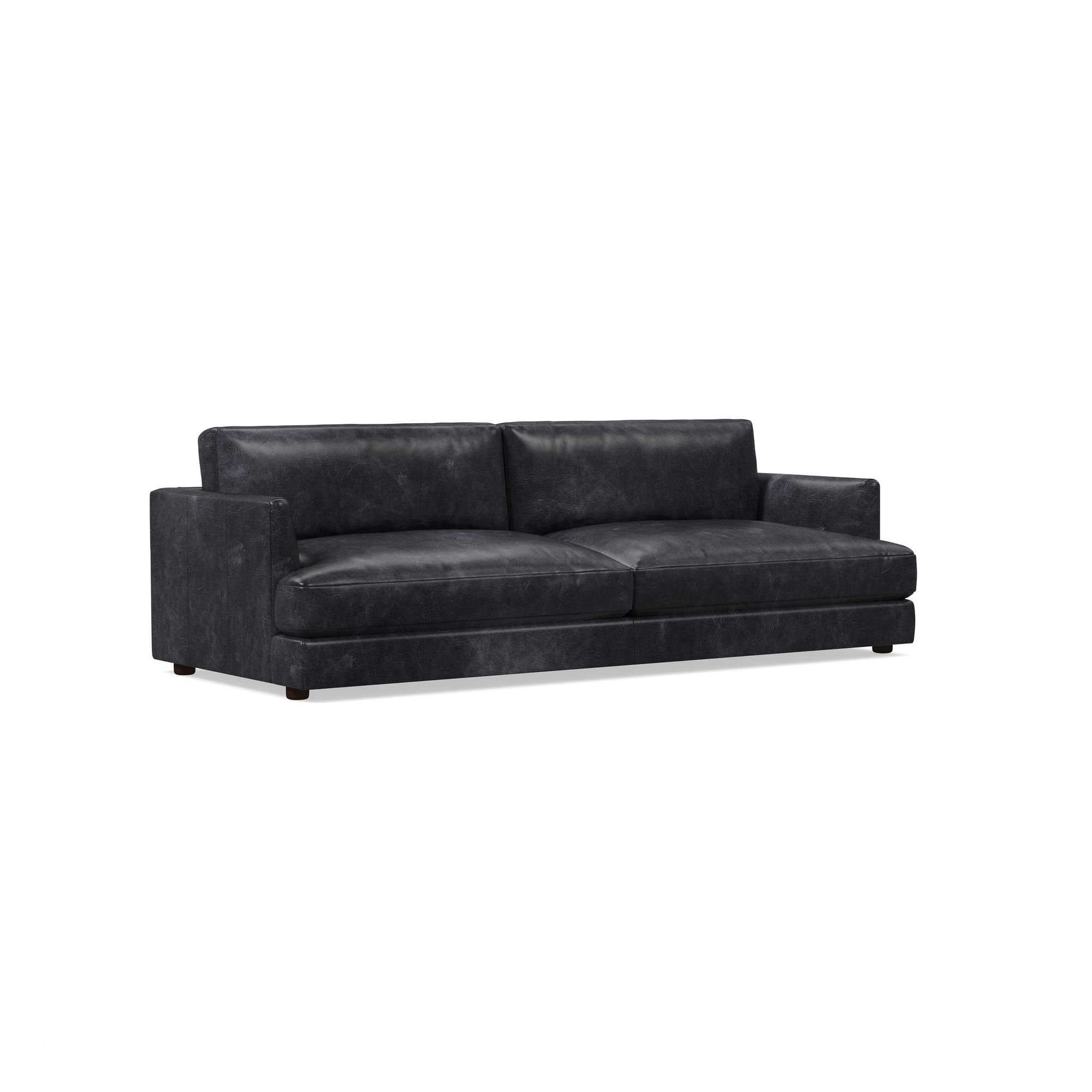 Haven Leather Sofa (60"–108") | West Elm