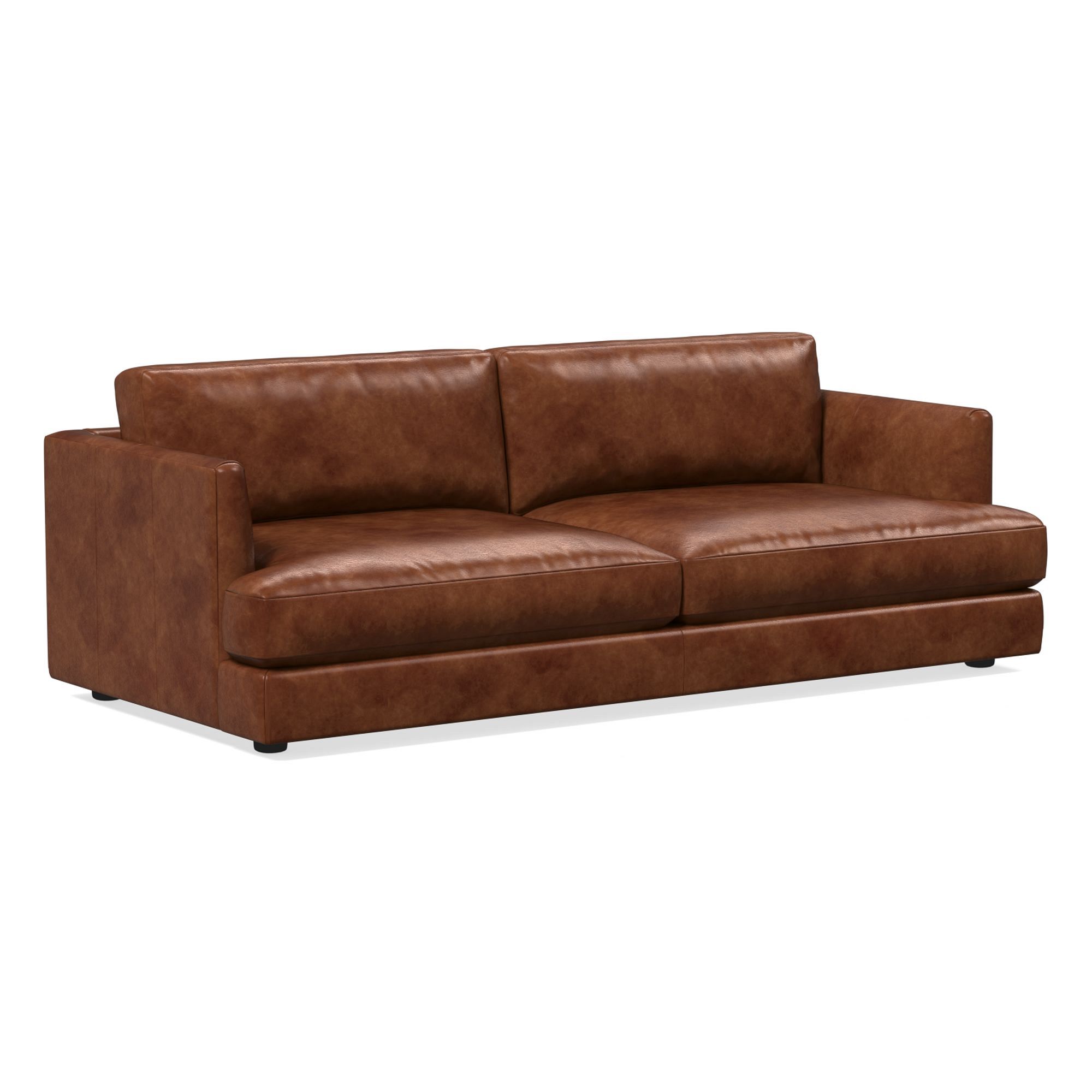 Haven Leather Sofa (60"–108") | West Elm