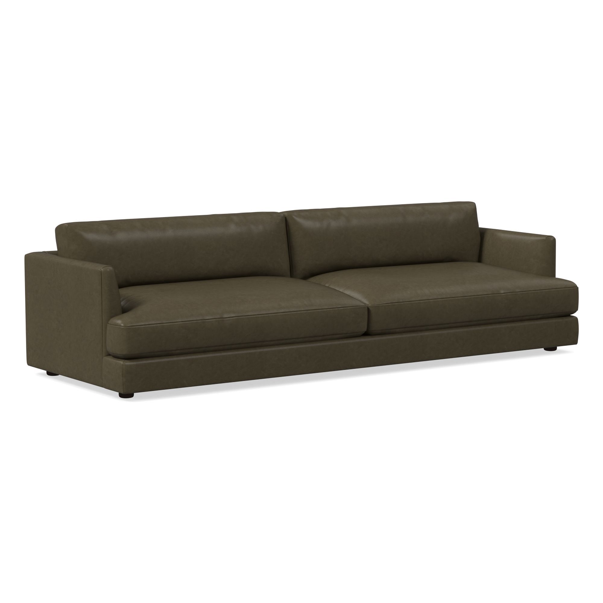 Haven Leather Sofa (60"–108") | West Elm