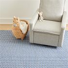 Indoor/Outdoor Basketweave Low Maintenance Rug