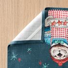 Dapper Animal Holiday Tea Towel (Set of 2)