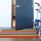 Chilewich Easy-Care Pride Stripe Doormat