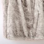 Faux Fur Feathered Throw