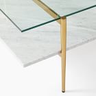 Mid-Century Art Display Marble Coffee Table (46&quot;)