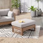 Santa Fe Slatted Outdoor Ottoman