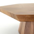 Natural Geometric Coffee Table