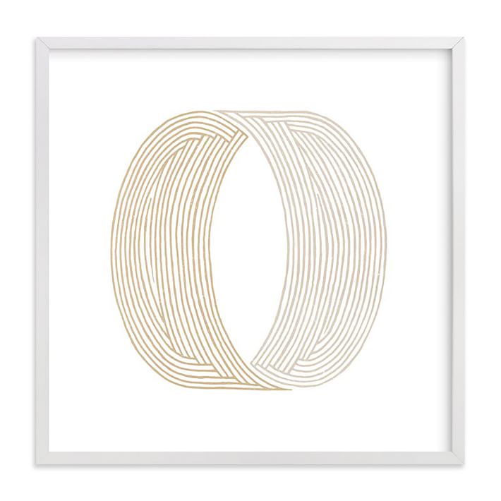 Thumbprint Framed Wall Art by Minted for West Elm