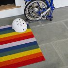 Chilewich Easy-Care Pride Stripe Doormat