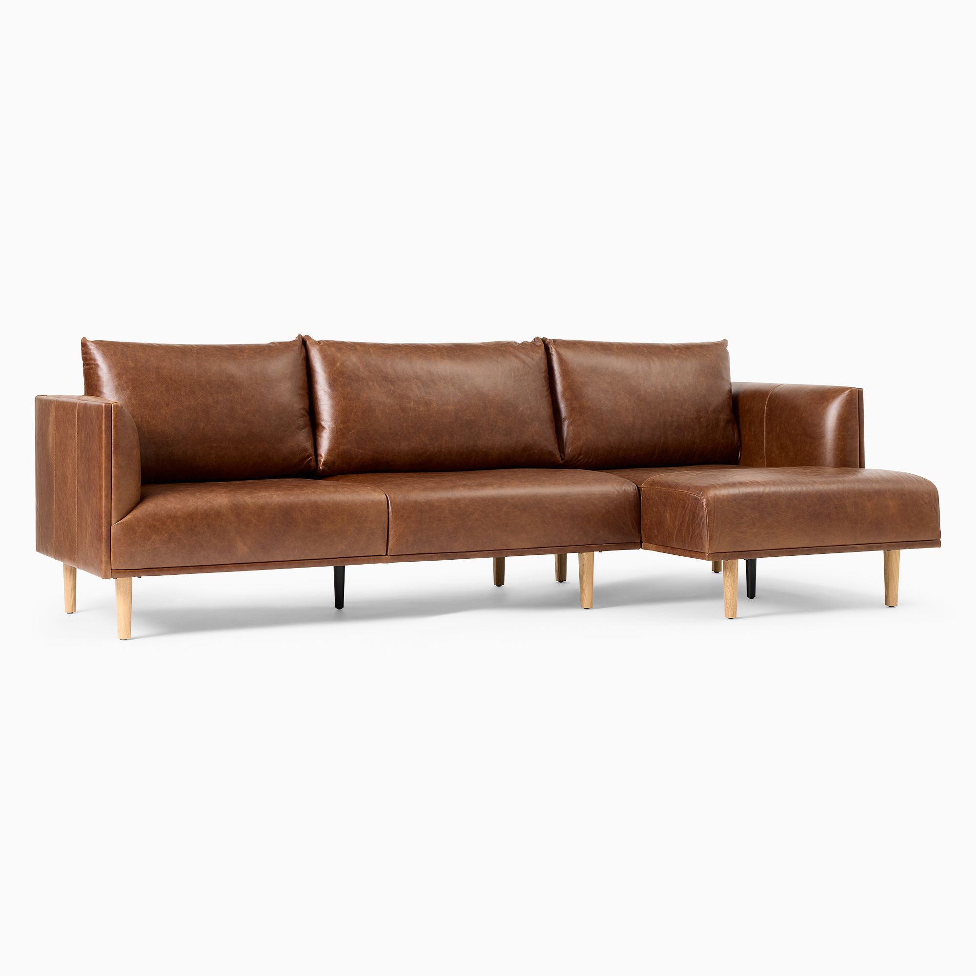 Antonio 2-Piece Chaise Sectional (111") | West Elm