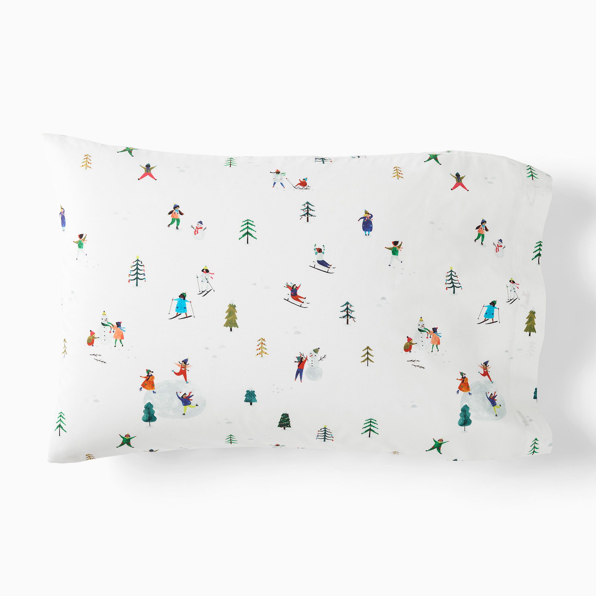 Snow Day Pillowcase Set | West Elm