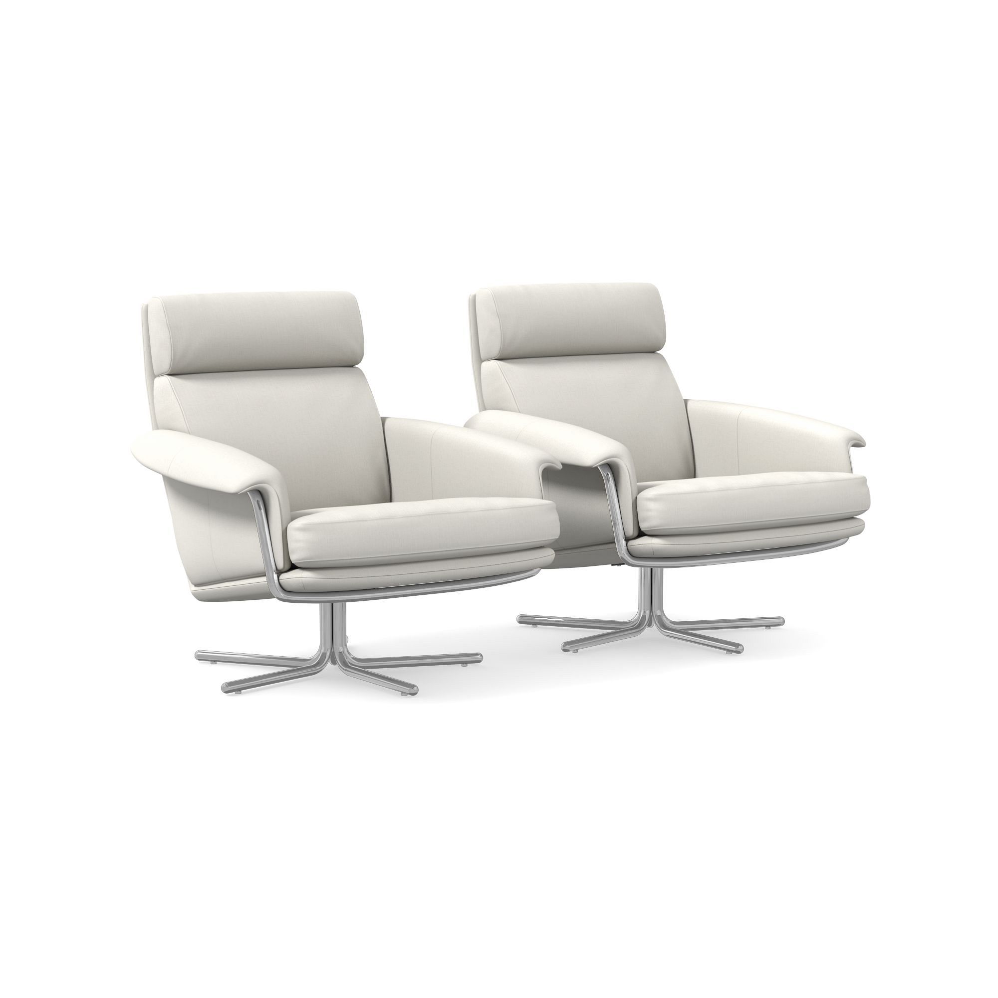 Kristoff Swivel Chair | West Elm