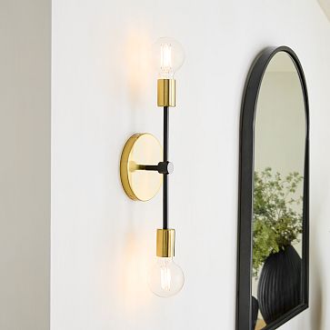 Mobile Wall Sconce, 2 Light, Individual | West Elm