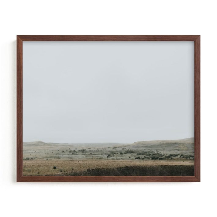 Limited Edition &quot;Landscape Under Fog&quot; Framed Art by Minted for West Elm