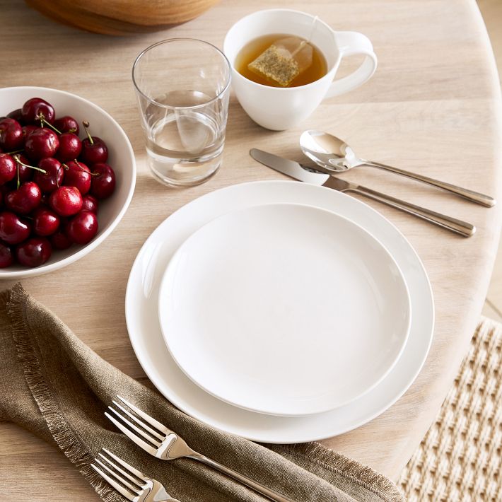 Pure Coupe Stoneware Dinner Plate Sets