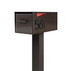 Post & Porch Malone Post-Mounted Mailbox | West Elm