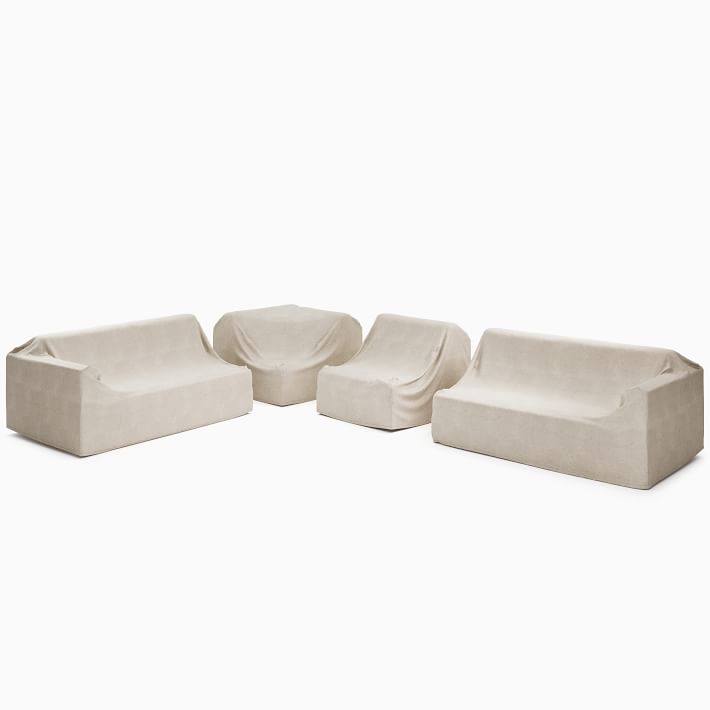 Telluride Outdoor 4-Piece L-Shaped Sectional Protective Cover
