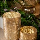 Mercury Pedestal Candleholders - Gold