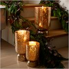 Mercury Pedestal Candleholders - Gold