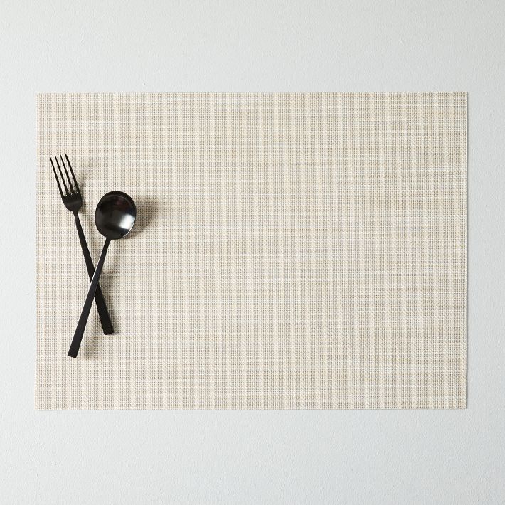 Chilewich Easy-Care Mini Basketweave Placemats