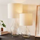 Recycled Glass Table Lamp (21&quot;&ndash;31&quot;)