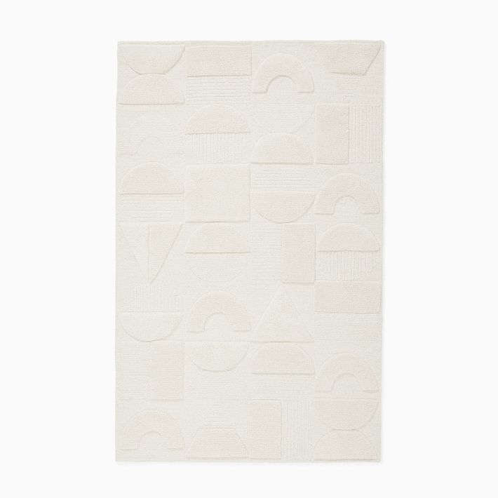Textured Shapes Rug