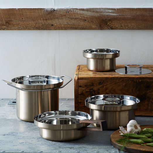 KN Bronze Finish Cookware 8 Pc.Set West Elm