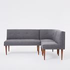 Mid-Century 3-Piece Banquette - Small