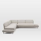 Portside Low Outdoor 3-Piece L-Shaped Sectional (112&quot;)