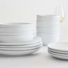 Organic Porcelain Dinnerware (Set of 16)