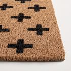 Nickel Designs Hand-Painted Doormat - Swiss Cross