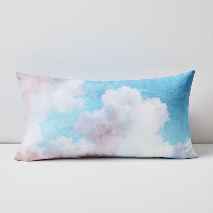 In the Clouds Indoor/Outdoor Round Pillow