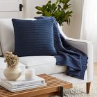 Soft Corded Pillow Cover &amp; Throw Set