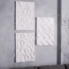 Papier-Mache Geo Panels Dimensional Wall Art