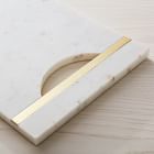 Marble &amp; Brass Charcuterie Boards